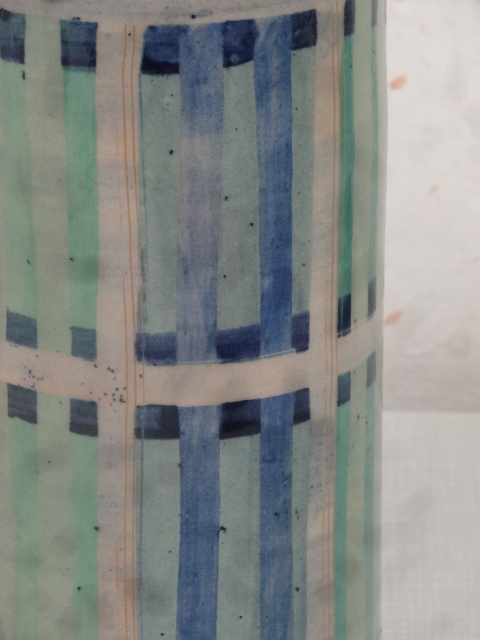 Schichten in blau