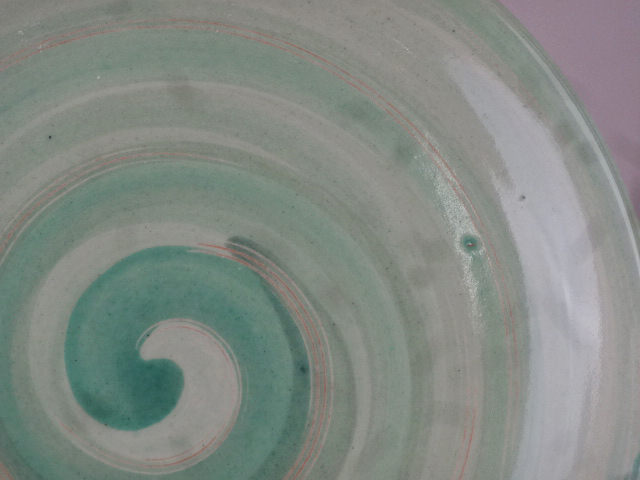 Spirale mint,grüngrau